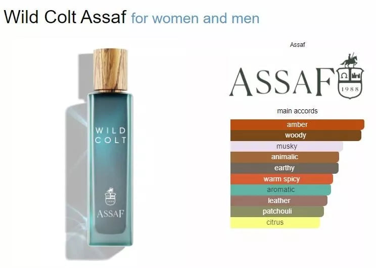 Wild Colt Assaf - Unisex Perfume